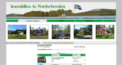 Desktop Screenshot of lappland-immobilien.com